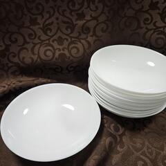 【新品未使用】アーティクルヤマザキ強化ガラス製/スープ皿10枚セット