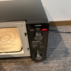 極美品24年ツインバード ミラーガラス 電子レンジ「DR-D278」の画像