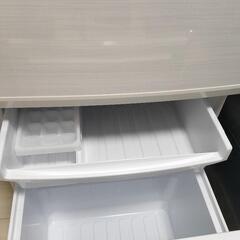 【ジャンク品】シャープ　ノンフロン　冷蔵庫の画像