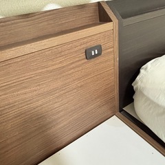 ニトリ　ベッドフレームの画像