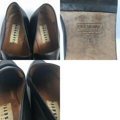 FRATELLI ROSSETTI/フラッテリロセッティ　コインローファー/モカシン〈黒/BLACK/ブラック〉size40　25.0前後/メンズ/loafer shoes〕/men's 菅NO.WZF-152の画像