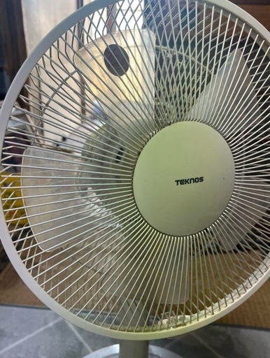 扇風機　TEKNOS K1-1730（W） タイマー　テクノス