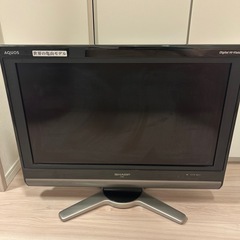 SHARP AQUOS 26Vテレビ
の画像