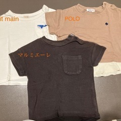 キッズ　半袖　カットソー　10枚セット　90サイズの画像