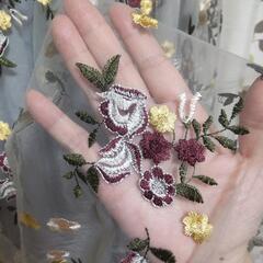GU  チュール刺繍スカートの画像