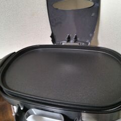 未使用に近い！パナソニック NFーW300－S ホットプレート プレート3枚付きの画像