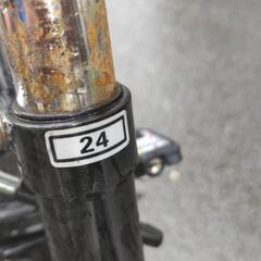 子供用自転車良好販売証明書あり鍵無しの画像