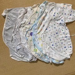 新生児　長肌着　５０〜60 男の子