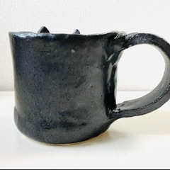 【新品】黒猫マグカップの画像