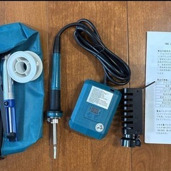 はんだごて セット 100w ハンダゴテ コードレス 温度デジタル表示 急速加熱の画像
