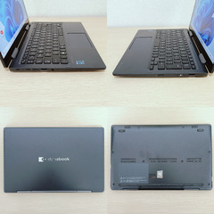 【軽量】タッチパネル 2in1コンバーチブル 2021年製 東芝 dynabook V83/HS 11世代 i5 SSD 256GB メモリ 8GB Iris Xe Windows11 Office付き ノートパソコン 24の画像