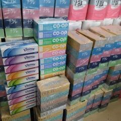 10箱で500円  メーカー品　BOX ティッシュ ペーパー　トイレットペーパー売り切れました　テッシュペーパーの画像