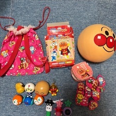 アンパンマンおもちゃセット　ナップサック