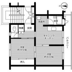 【敷金・礼金・手数料・更新料０円！】ビレッジハウス玉里2号棟 (204号室) - 賃貸（マンション/一戸建て）