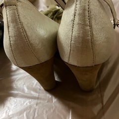 パンプス👠一度だけ結婚式で使用しました✨の画像