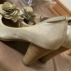 パンプス👠一度だけ結婚式で使用しました✨の画像