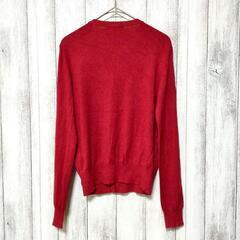 LOWRYS FARM ローリーズファーム Vネックカーディガン レッド Mサイズ

の画像