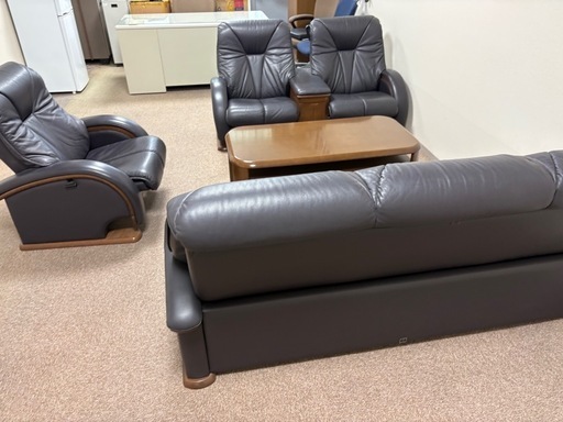 美品 冨士ファニチア / FUJI FANITURE 1人掛けソファ 役員室用