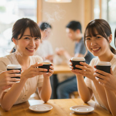 札幌でカフェ仲間☕募集中です😊✨　現在８５名