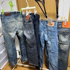 【6本】ジーンズ デニム まとめ売り LEVI'S LEEの画像