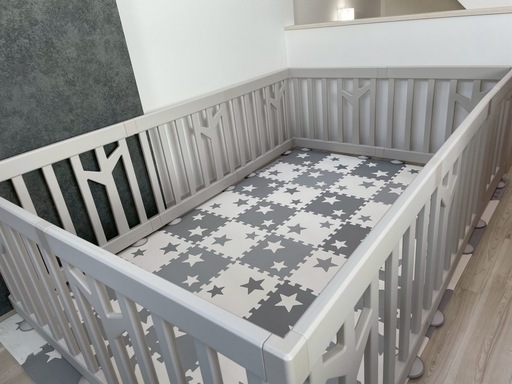 ベビーサークル&プレイマットセット