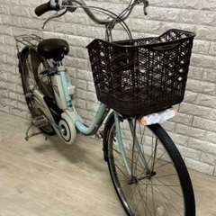 ✨美品✨パナソニック 電動自転車 ViVi 26インチ室内保管✨k110の画像