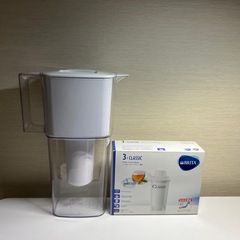 【お話中】【6月中希望】浄水器＋未開封カートリッジ3つパック セット