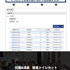 [TAIGU]半永久保存可能な簡易トイレ、携帯トイレ、防災グッズセット、60回使用可能で凝固剤付き、汚物袋、防臭袋、一回使用手袋も含まれており、非常用トイレ 断水時 介護用トイレ 災害時に備える必須アイテムの画像