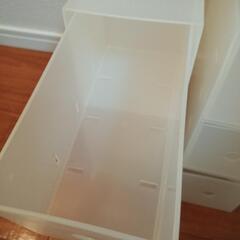 【決まりました】【急募】無印良品　収納ケースの画像