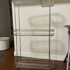 【お取引中】スチール棚