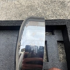 ハーレー　純正？　エアクリーナーカバー　ヴィンテージ　メッキの画像