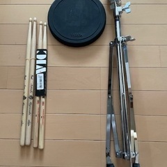 YAMAHA ドラム練習パッドとスティック2組