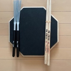 EVANS ドラム練習パッドとスティック2組