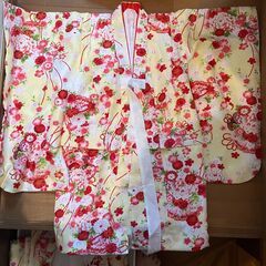 七五三　３歳　着物セットの画像