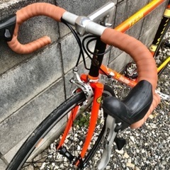 【極美品・送料込み】ラレー　2018 CARLTON チームTI  カンパ　20速　クロモリ 　ロードバイク　CT570mmの画像