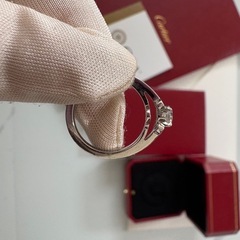 カルティエ❤️バレリーナ❤️婚約指輪の画像