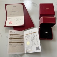 カルティエ❤️バレリーナ❤️婚約指輪の画像