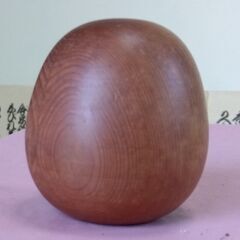 木彫り　達磨の画像