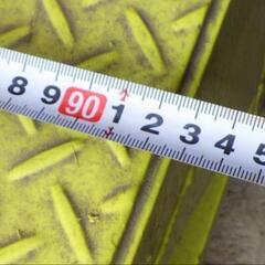 プレハブハウス用　仮設事務所 朝礼台　階段　スーパーハウス　踊場　ユニットハウス　デッキ　事務所用階段

の画像