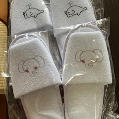 子供用使い捨てスリッパの画像