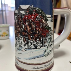 バドワイザービールジョッキの画像