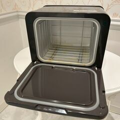 SevenBeautyタオルウォーマー C-080 (前開き) 8L 高さ27×幅32×奥行27cm ダークブラウンの画像