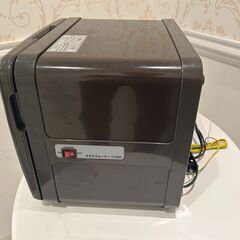 SevenBeautyタオルウォーマー C-080 (前開き) 8L 高さ27×幅32×奥行27cm ダークブラウンの画像