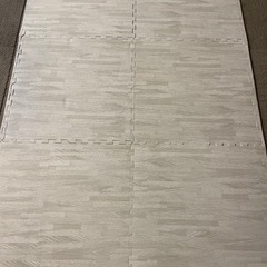 お取引中◎木目調　ホワイト　大判ジョイントマット　