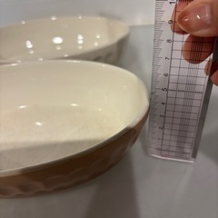 グラタン皿　2枚セットの画像