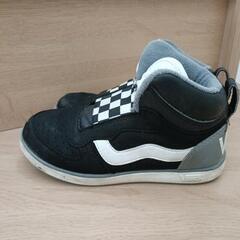 19cm VANSハイカットスニーカーの画像