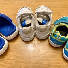 ベビーシューズ　adidas イフミー　クロックスの画像