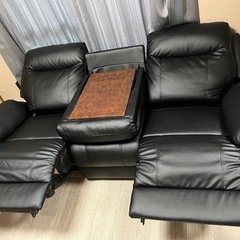 電動リクライニング付ソファ