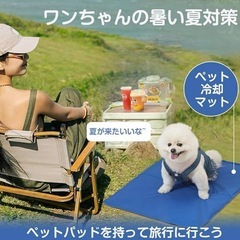新品未使用！！クールマット 冷却マット ひんやりマット 冷感 冷却 涼感 犬用 猫用の画像