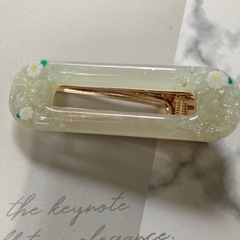 18手作りレジン髪留めクリップ